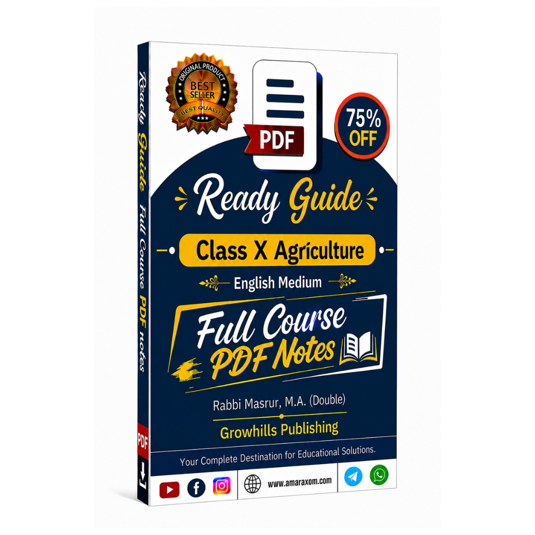 Class 10 Agriculture Solutions PDF Notes English Medium